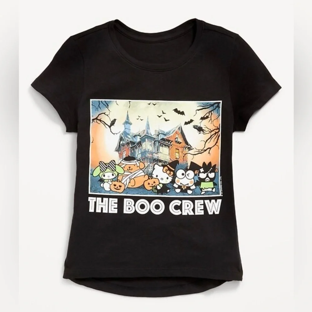 Old Navy Black 'The Boo Crew' Kids Tee